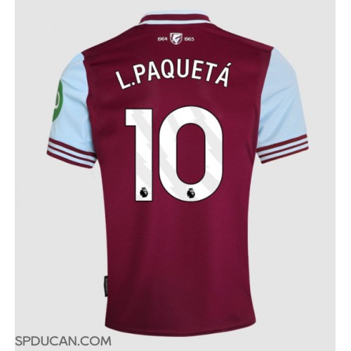 Muški Nogometni Dres West Ham United Lucas Paqueta #10 Domaci 2024-25 Kratak Rukav